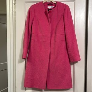 Pink Boden Wool Blend Coat sz 4